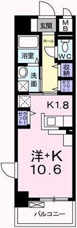 カーサ　イーグレットの物件間取画像